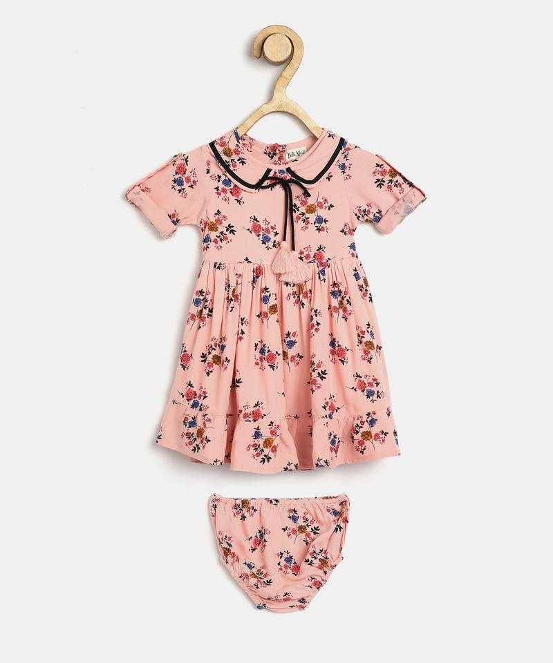Pickering tøffel tvilling Bella moda Cotton Fit & Flare Dress for Girls Set Of 2, OM2289J3M | Udaan -  B2B Buying for Retailers
