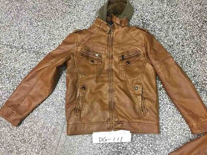 d and g jacket leather