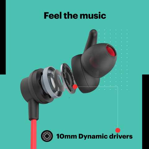 noise tune active earphones