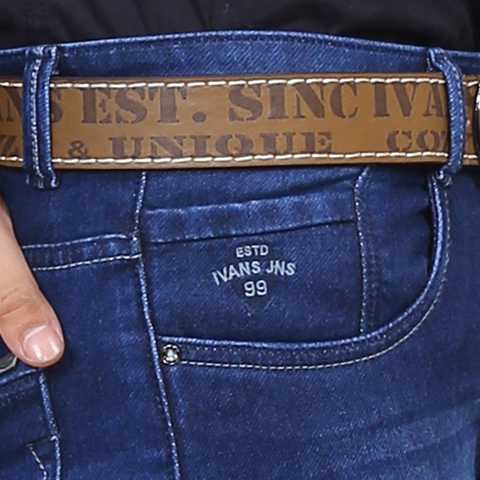 Ivans Jeans with Belt for Men -215575-2 