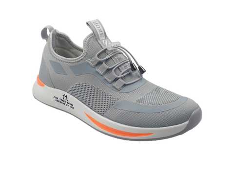 grey colour sports shoes