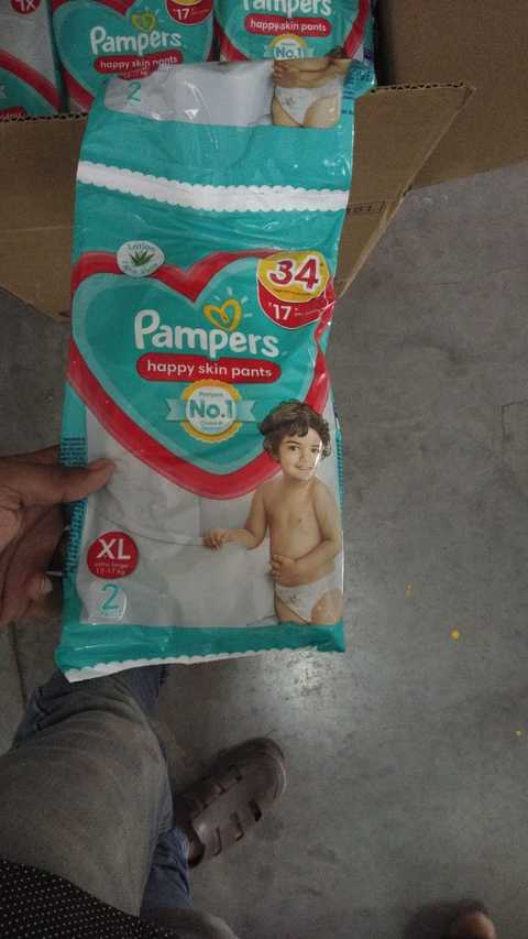 pampers 2 piece pack